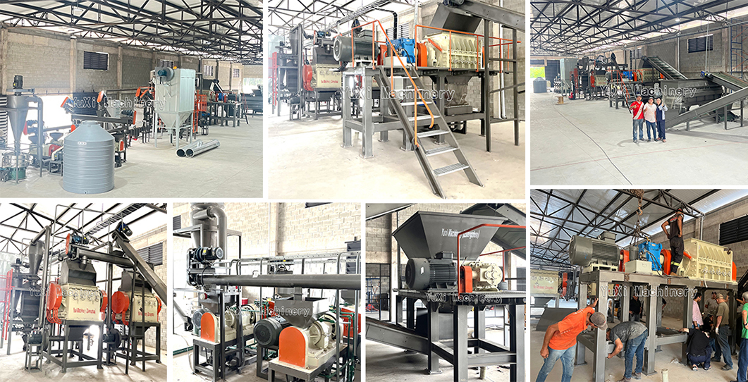 yuxi tire-shredder-line