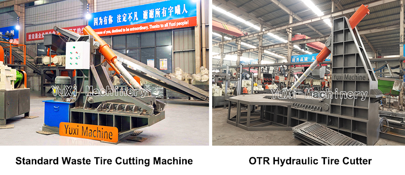 Standard Waste Tire Cutting Machine
