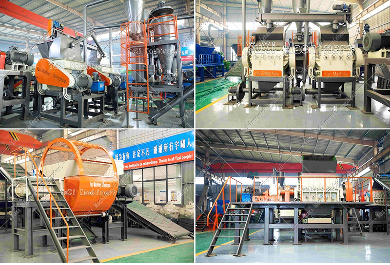 Tire Rubber Granule Recycling Systems Machine