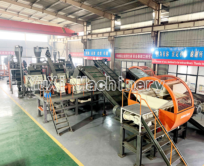 Tire Rubber Granule Recycling Systems