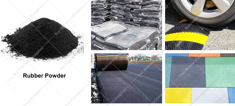 Tire Rubber Powder Recycling Systems Applications